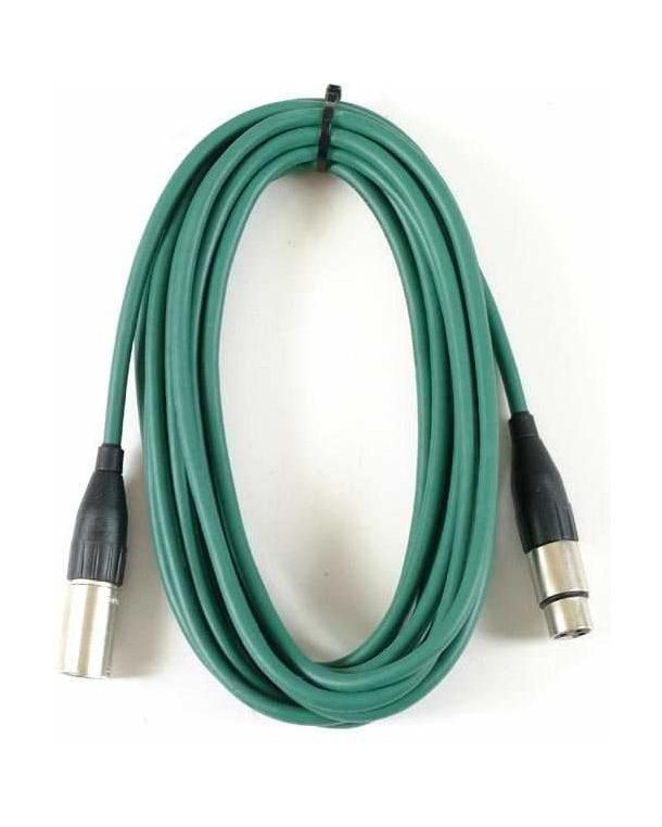 Image 1 of Quantum Audio Designs 20 Foot XLR Microphone Cable - SKU# LM20-GRN : Product Type Cables & Accessories : Elderly Instruments