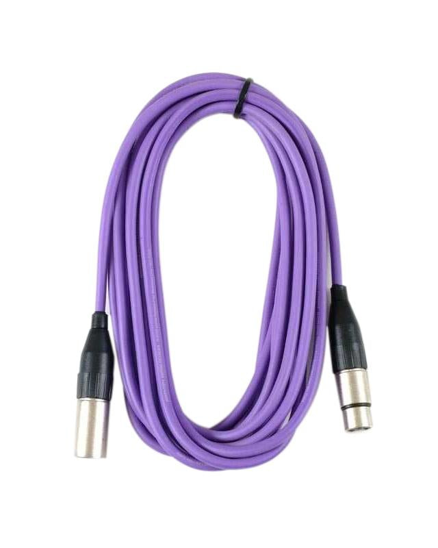 Image 1 of Quantum Audio Designs 20 Foot XLR Microphone Cable - SKU# LM20-VIO : Product Type Cables & Accessories : Elderly Instruments