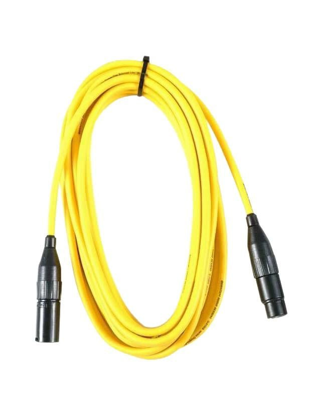 Image 1 of Quantum Audio Designs 20 Foot XLR Microphone Cable - SKU# LM20-YEL : Product Type Cables & Accessories : Elderly Instruments