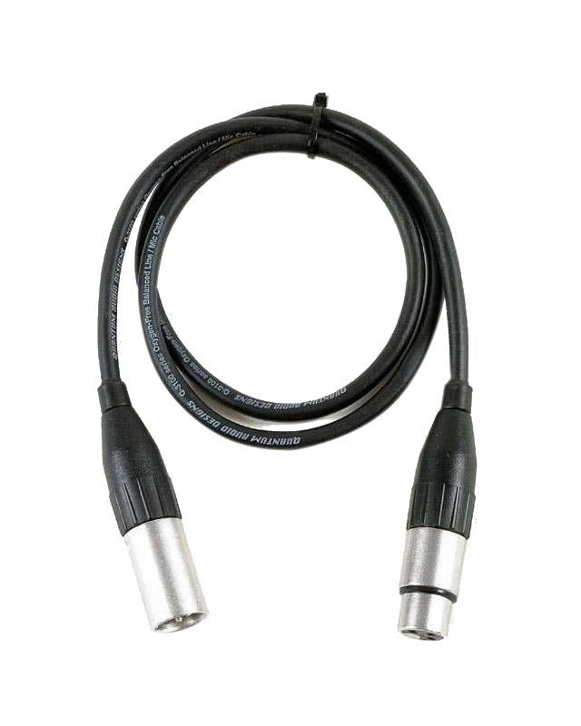 Image 1 of Quantum Audio Designs 3 Foot XLR Microphone Cable - SKU# LM3FT : Product Type Cables & Accessories : Elderly Instruments