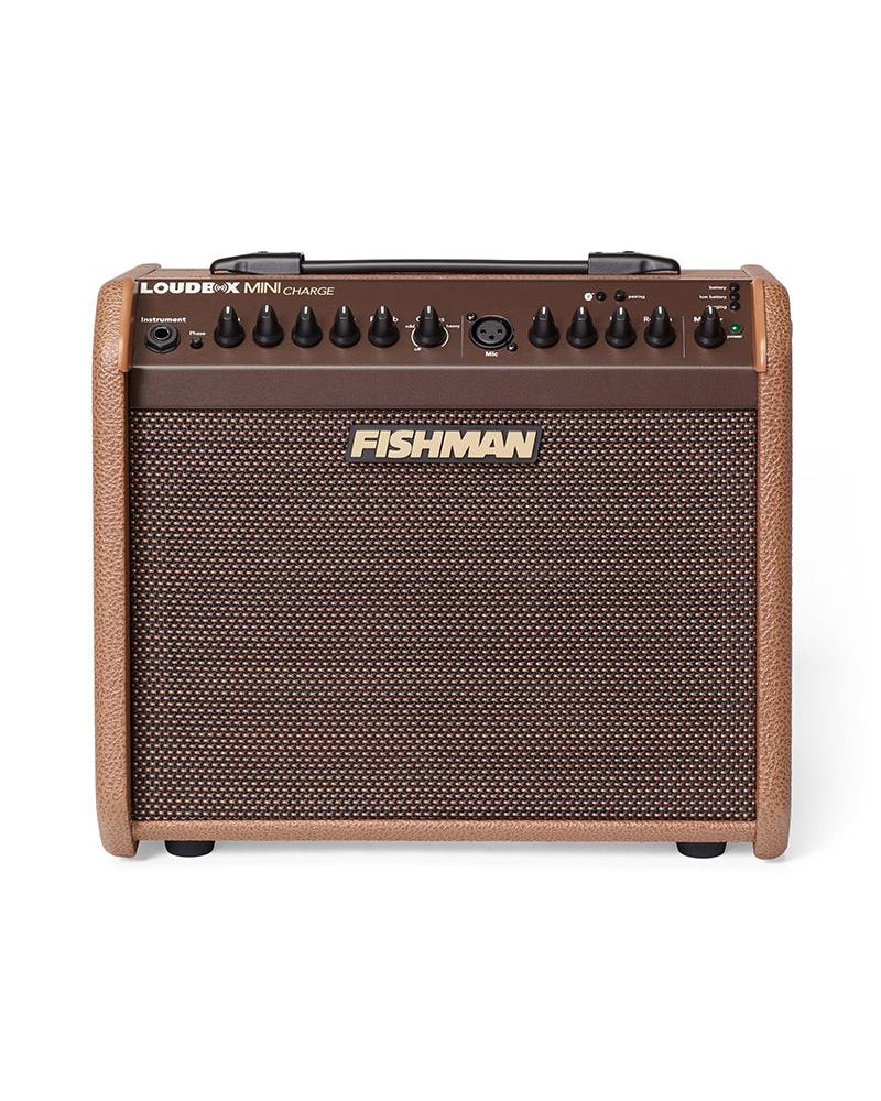 Front of Fishman Loudbox Mini Charge Acoustic Amp