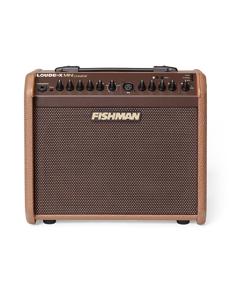 Front of Fishman Loudbox Mini Charge Acoustic Amp