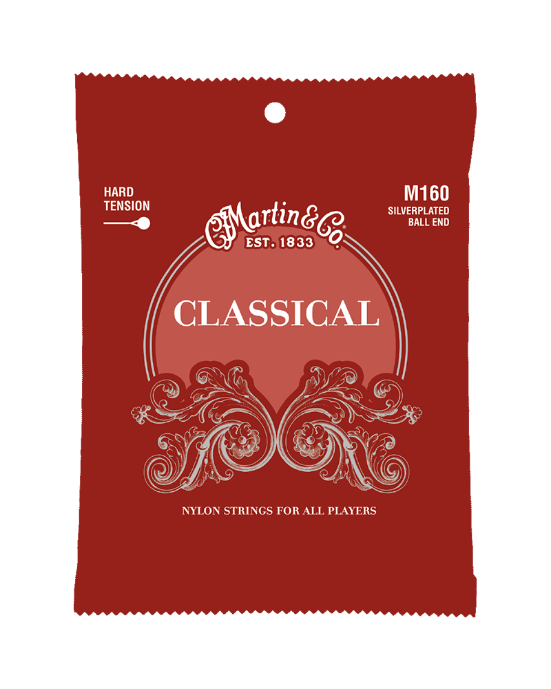 Image 1 of Martin M160 Classical High Tension Guitar, Ball End Set - SKU# M160 : Product Type Strings : Elderly Instruments