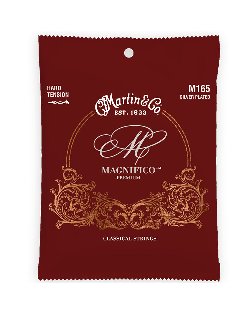 Image 1 of Martin M165 Magnifico Hard Tension Premium Classical Guitar Strings - SKU# M165 : Product Type Strings : Elderly Instruments