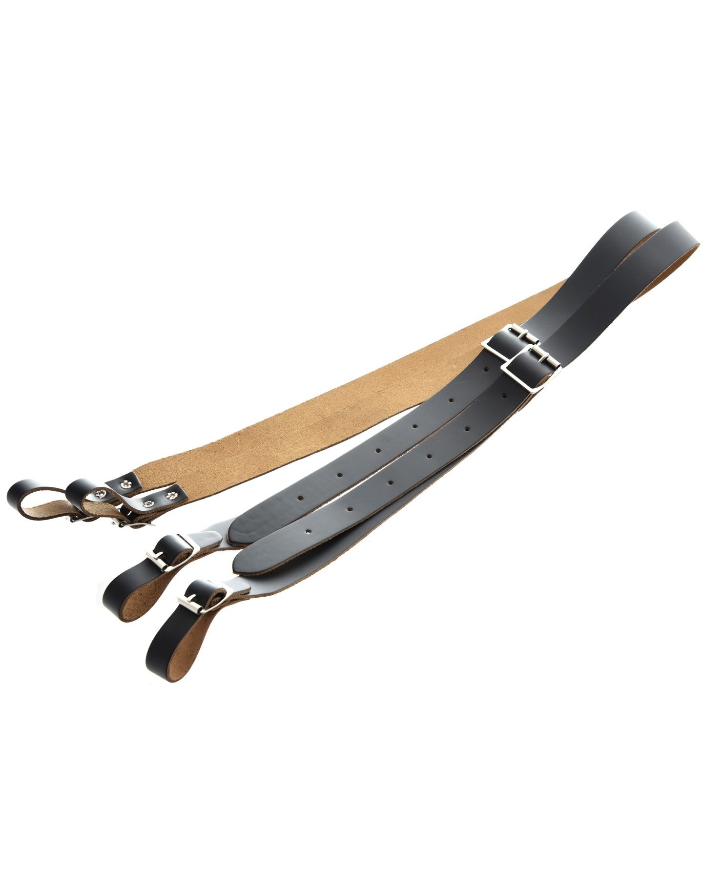 Image 1 of Levy Leather Accordion Strap - SKU# M18-BLK : Product Type Accessories & Parts : Elderly Instruments