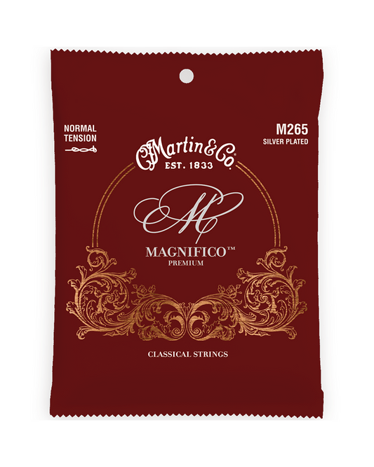 Image 1 of Martin M265 Magnifico Normal Tension Premium Classical Guitar Strings - SKU# M265 : Product Type Strings : Elderly Instruments