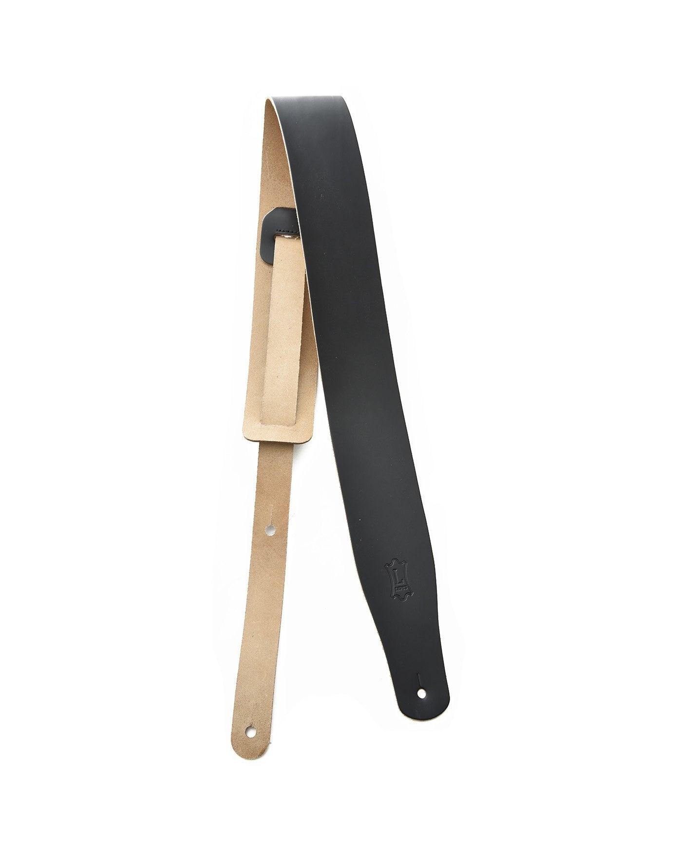 Image 1 of Levy Plain Leather Guitar Strap - SKU# M26 : Product Type Accessories & Parts : Elderly Instruments