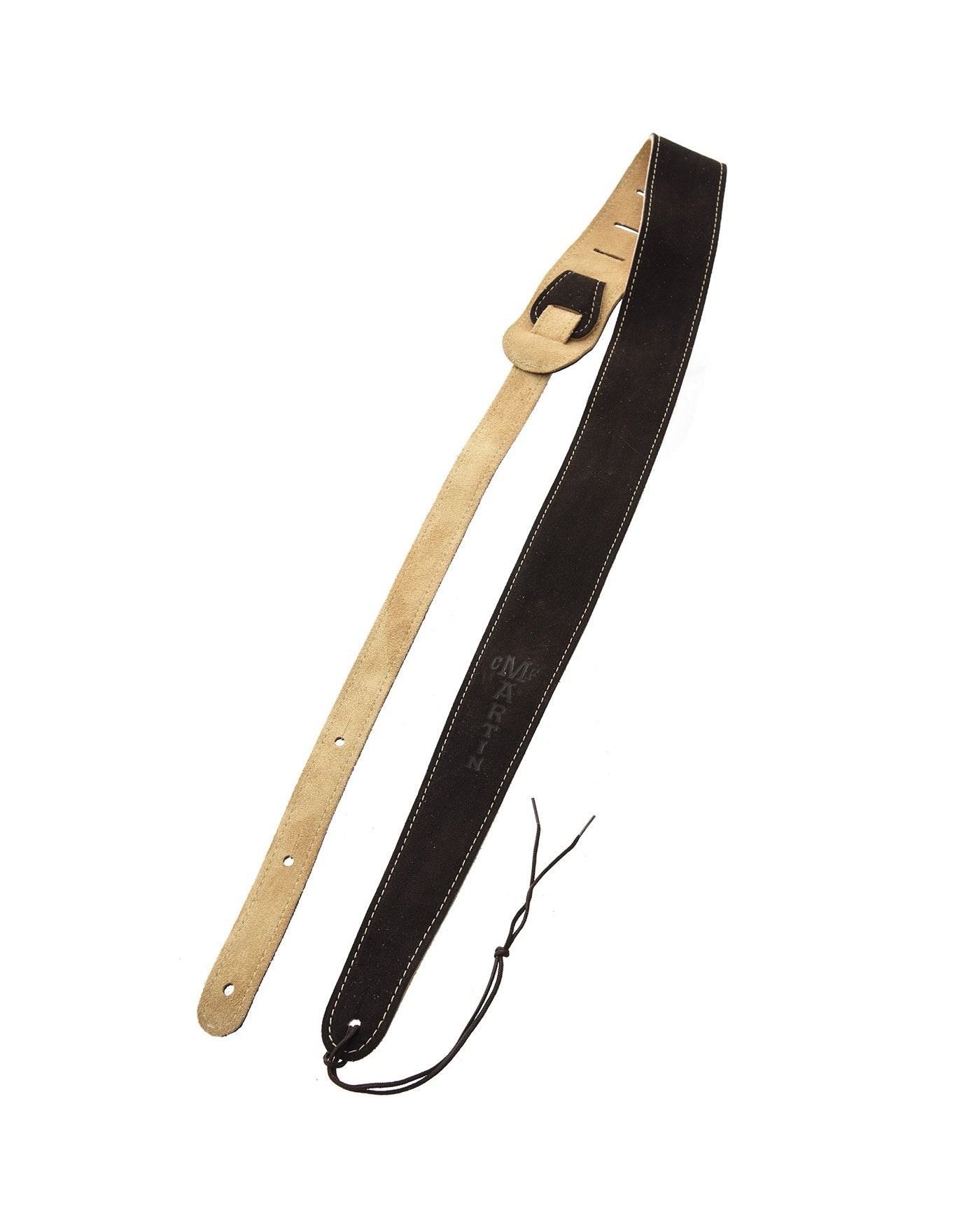 Image 1 of Martin Suede Guitar Strap, Brown - SKU# MSTP17 : Product Type Accessories & Parts : Elderly Instruments