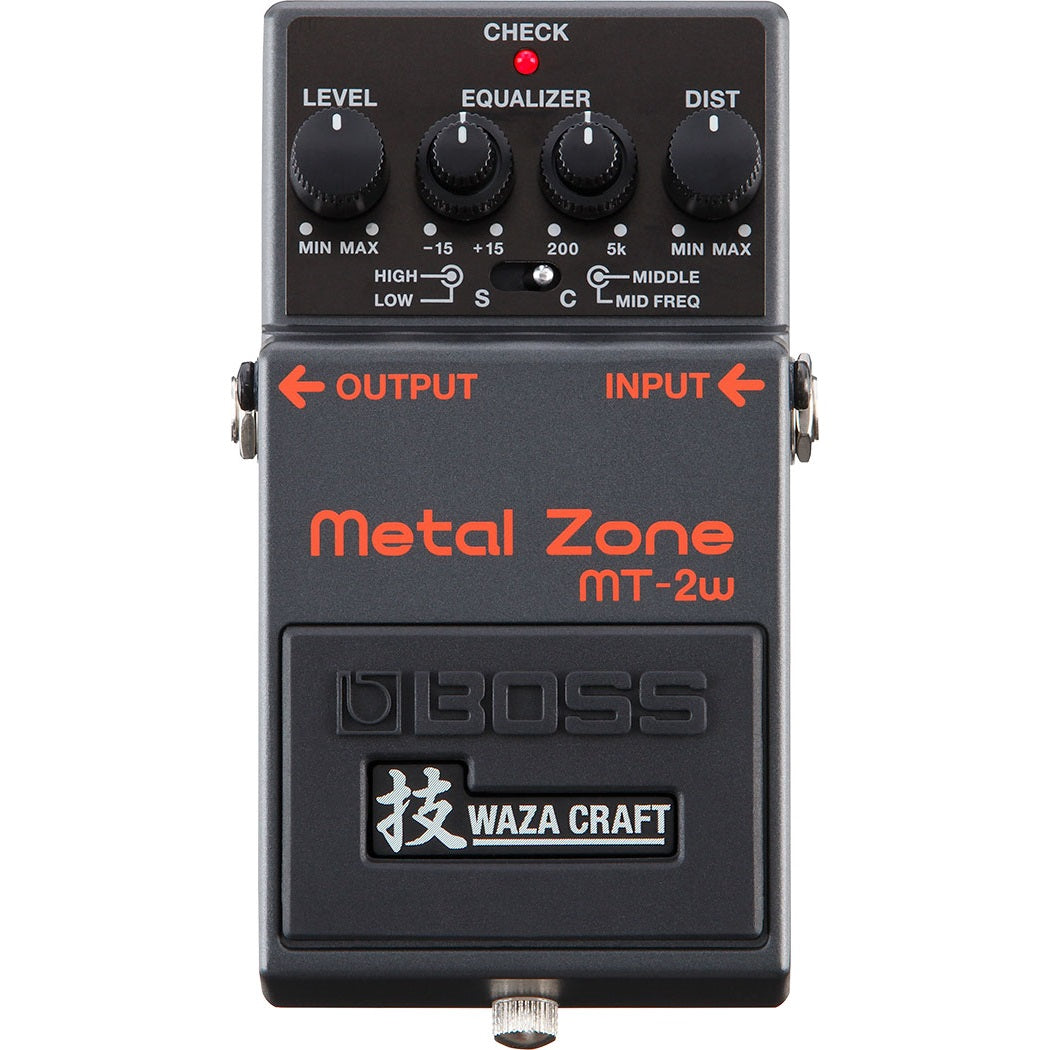 Image 1 of Boss MT-2W Metal Zone Waza Craft Pedal - SKU# MT2W : Product Type Effects & Signal Processors : Elderly Instruments