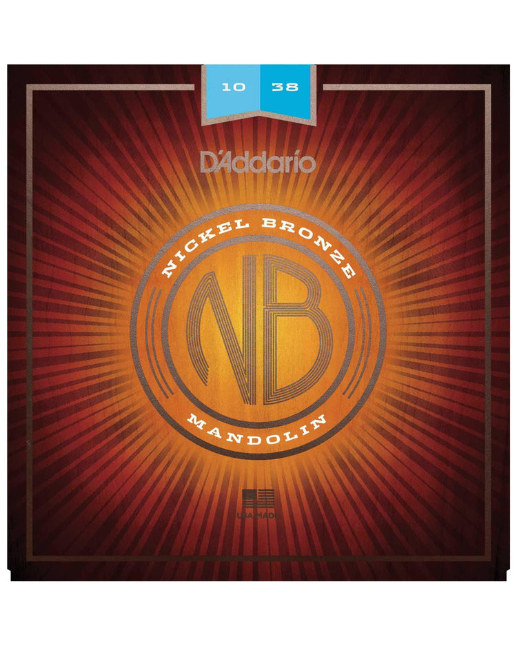 Image 1 of D'Addario Nickel Bronze Light Gauge Mandolin Strings - SKU# NBM1038 : Product Type Strings : Elderly Instruments