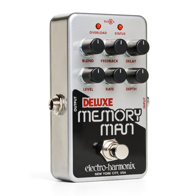 Front and Left Side of Electro Harmonix Nano Deluxe Memory Man Analog Delay