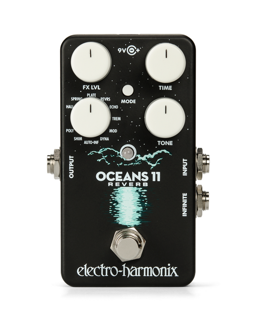 Image 1 of Electro Harmonix Oceans 11 Reverb Pedal - SKU# OCEANS11 : Product Type Effects & Signal Processors : Elderly Instruments