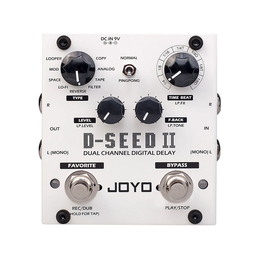 Image 1 of Joyo D-Seed II Dual Channel Delay Pedal- SKU# DSEEDII : Product Type Effects & Signal Processors : Elderly Instruments