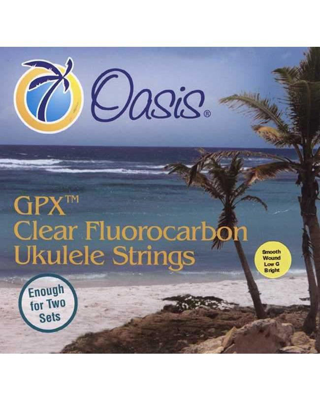 Image 1 of Oasis UKE-8001SB Uke Set, Bright Low G, Smooth Wound - SKU# OU8001SB : Product Type Strings : Elderly Instruments