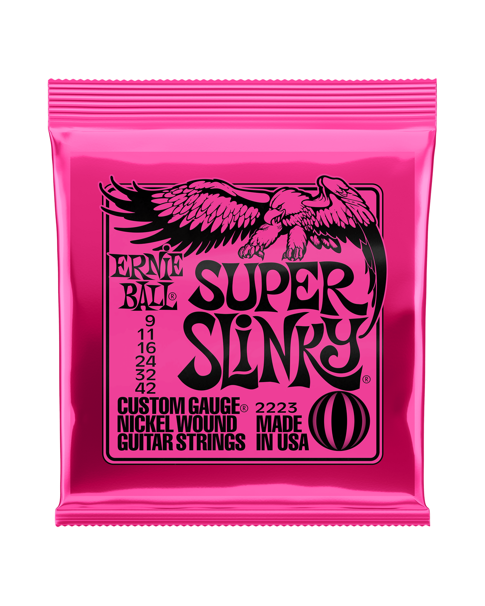 ERNIE BALL Coated Slinky 23個セット Amazon.com: Ernie Ball 2222 Hybrid Slinky 9-46 (6 Pack