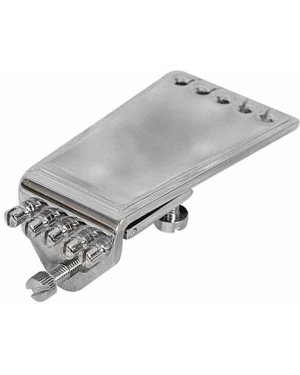 NEW Kershner Style Banjo Tailpiece Brass Vintage Made in Japan - NICKEL NEW Kershner Style Banjo Tailpiece Brass Vintage Made in Japan - NICKEL