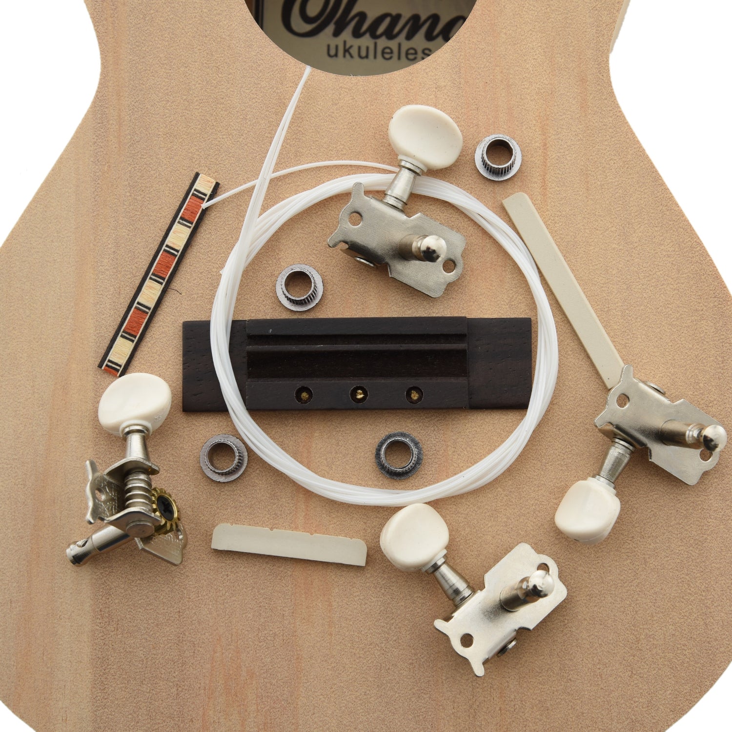 Image 11 of Ohana SK-KIT DIY Soprano Ukulele Kit - SKU# SK-KIT : Product Type Soprano Ukuleles : Elderly Instruments