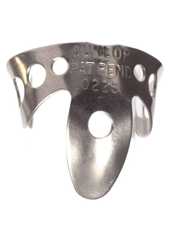 Image 1 of Dunlop Nickel Silver .0225" Fingerpick (Mini) - SKU# PK9-225 : Product Type Accessories & Parts : Elderly Instruments