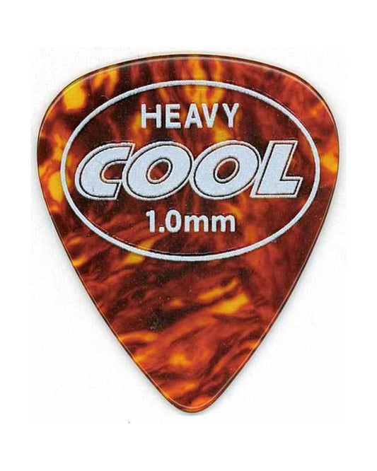 Front of Cool Picks Pure-Cell 100% Celluloid Heavy Flatpick 1.0MM Thick