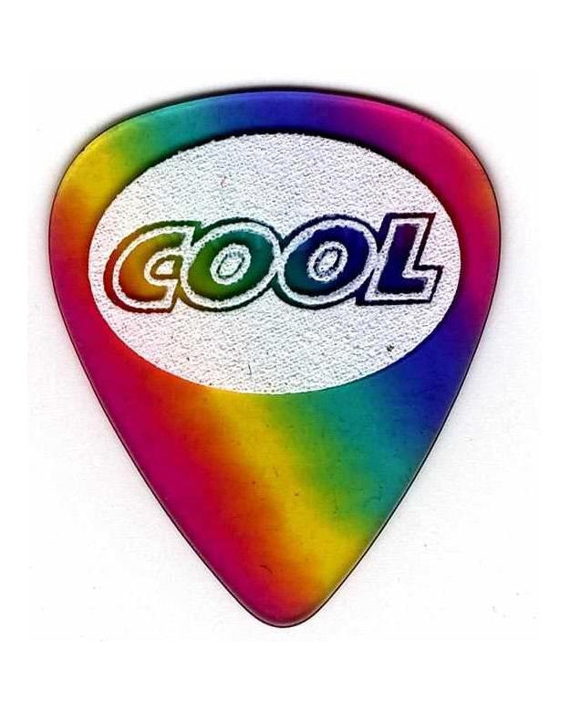 Image 1 of Cool Picks "Rainbow Sand" Pick .50MM Thick - SKU# PKRS-50 : Product Type Accessories & Parts : Elderly Instruments