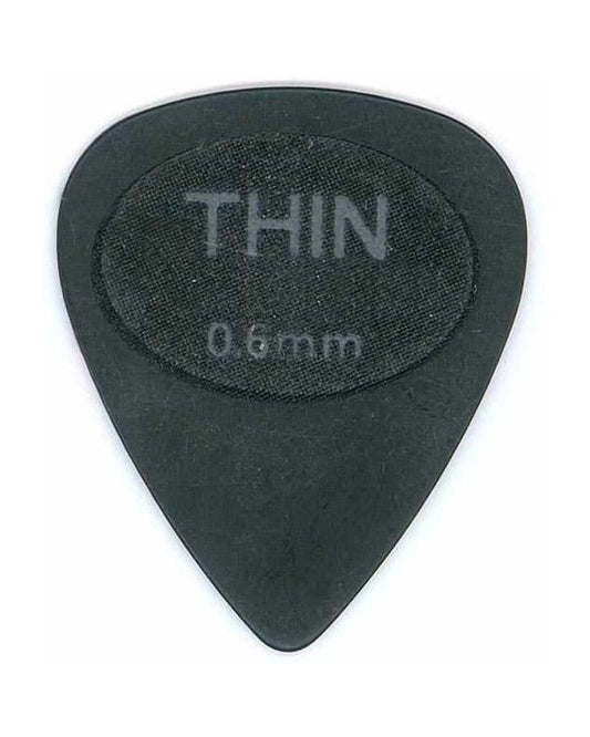 Back of Cool Picks "Stealth" Pick Thin Pick, .60MM Thick