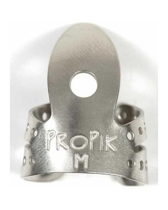 Image 1 of Propik Nickel Fingerpick, Split Wrap, Medium - SKU# PKWCSP-NKL-M : Product Type Accessories & Parts : Elderly Instruments