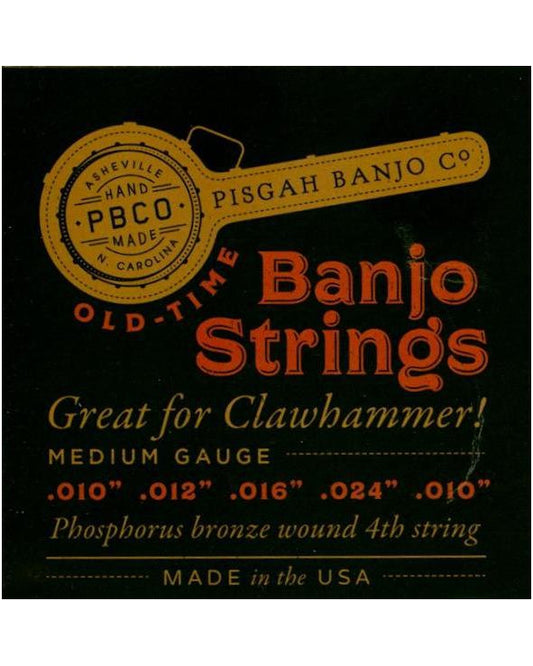 Front of Pisgah PBCO Old-Time Banjo Strings