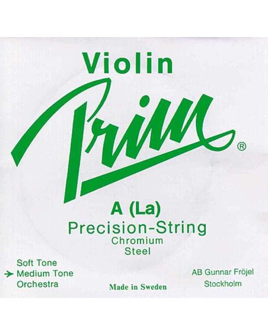 Front of Prim 4/4 Violin String Set