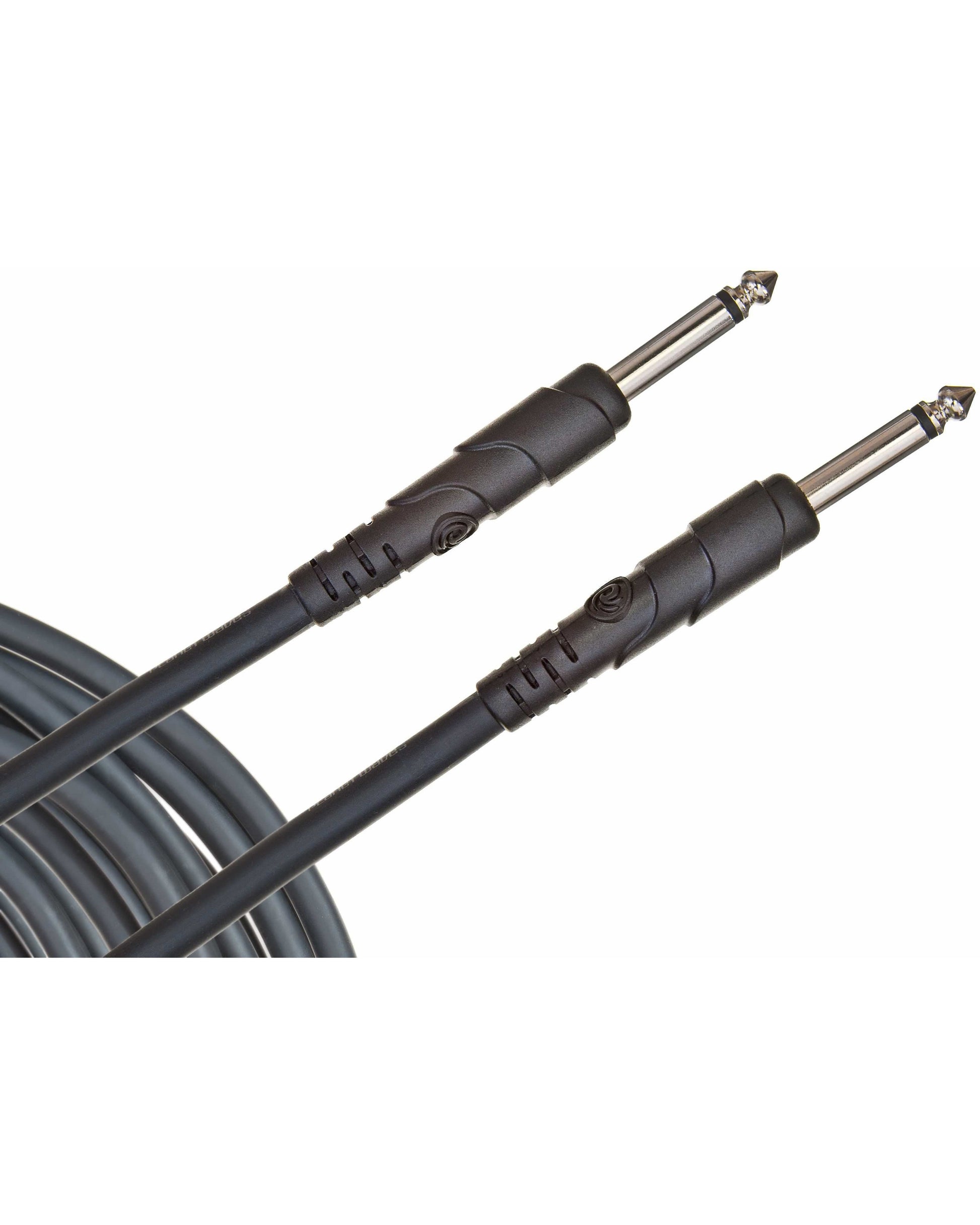 1/4 inch jacks of D'Addario Planet Waves 10' Classic Series Instrument Cable
