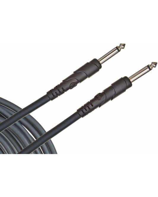 1/4 inch jacks of D'Addario Planet Waves 20' Classic Series Instrument Cable