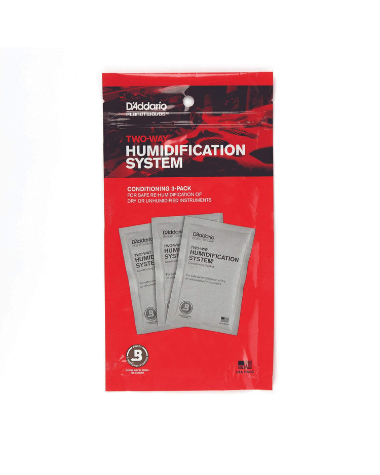 Image 1 of D'Addario Planet Waves Two-Way Humidification System Conditioning Packets for Extreme Dryness, 3-Pack - SKU# PWHPCP03 : Product Type Accessories & Parts : Elderly Instruments