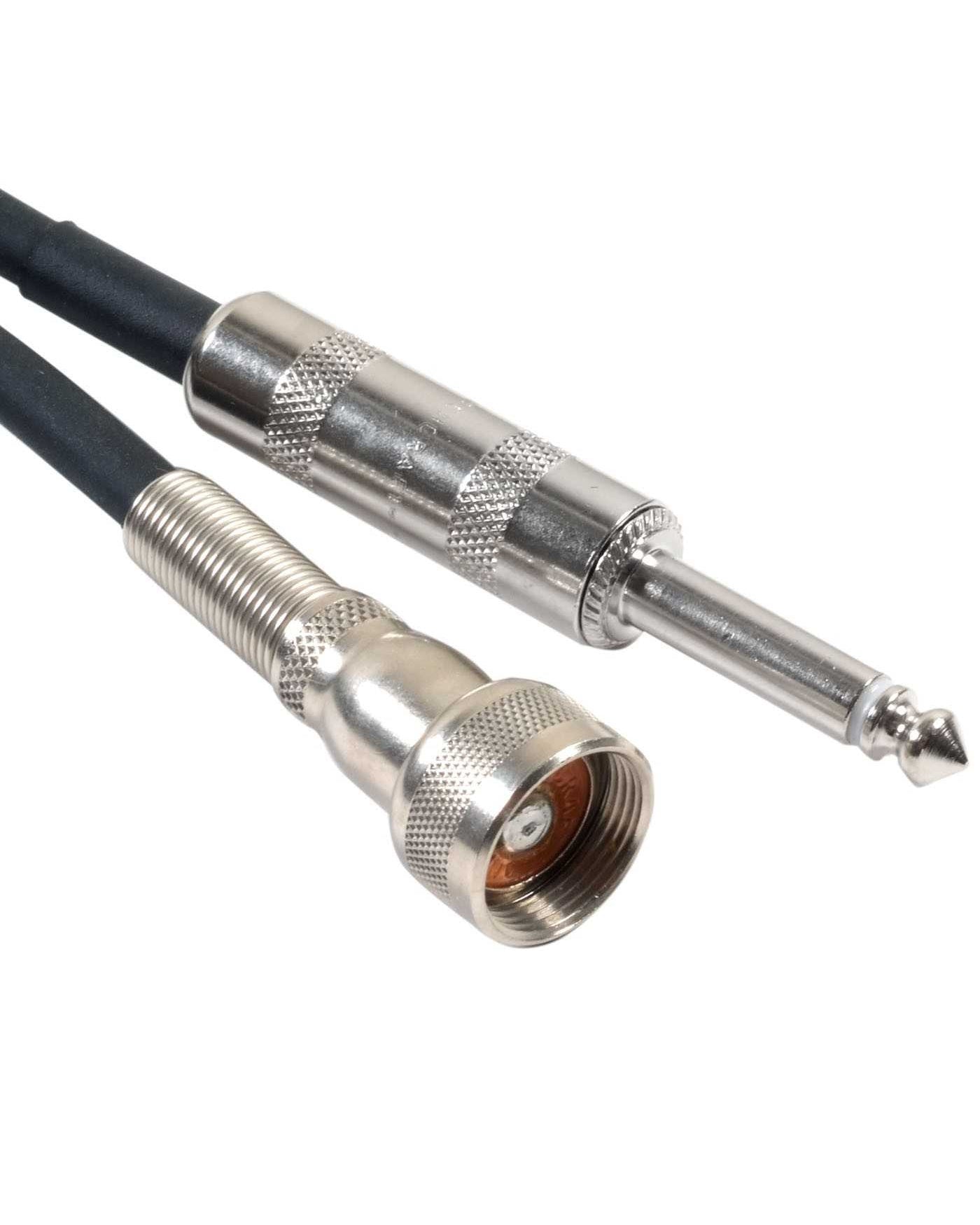 Image 1 of Quantum Audio Designs 1/4" Male to Screw-On Style Cable, 15' - SKU# QHMF-15 : Product Type Cables & Accessories : Elderly Instruments