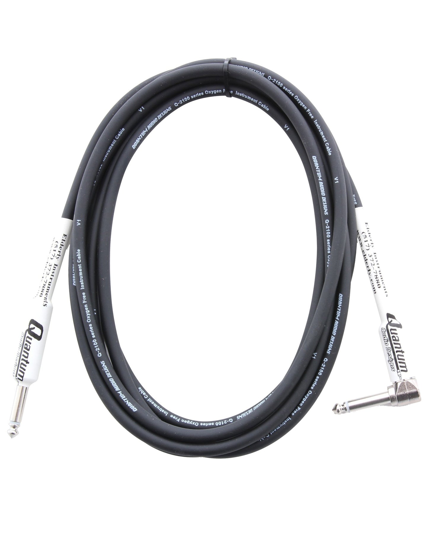 Image 1 of Quantum Audio Designs 10 Foot Instrument Cable - SKU# QI10R : Product Type Cables & Accessories : Elderly Instruments