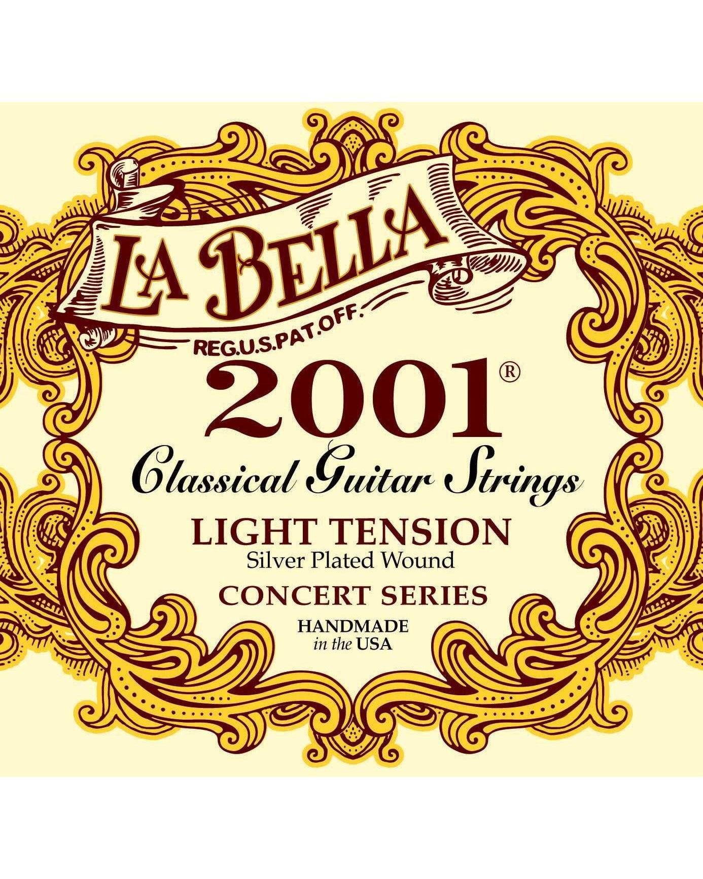 Image 1 of La Bella 2001 Series Light Tension Classical Guitar Strings - SKU# 2001L : Product Type Strings : Elderly Instruments
