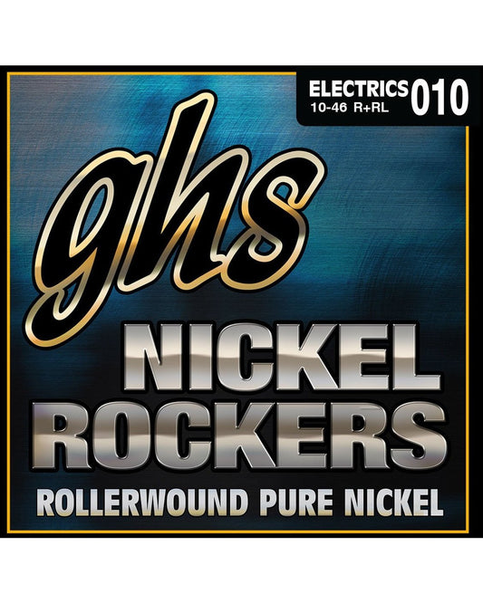 Image 1 of GHS R+RL Rollerwound Nickel Rockers Light Gauge Electric Guitar Strings - SKU# RRL : Product Type Strings : Elderly Instruments