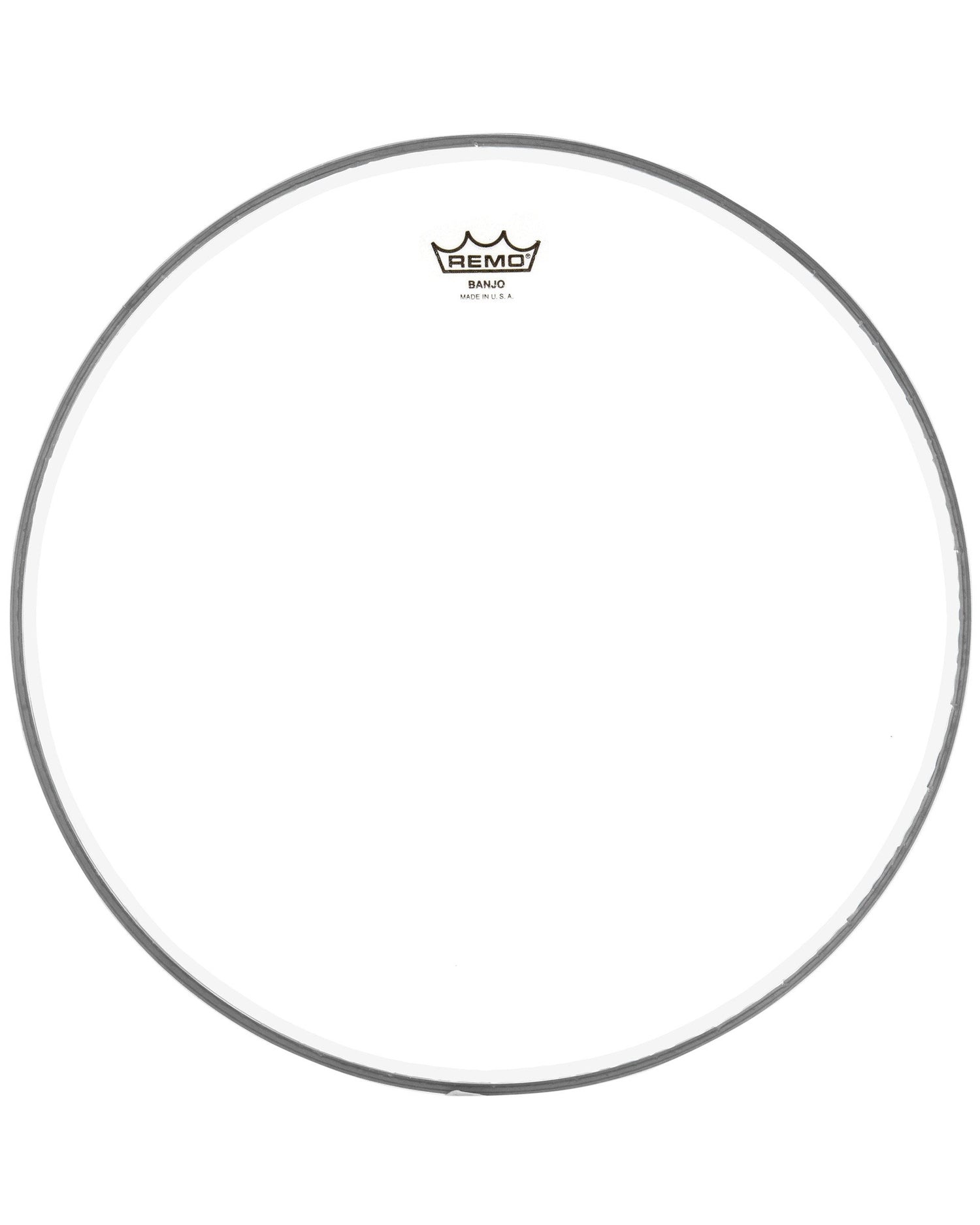 Image 1 of Remo Clear Banjo Head, 11 Inch Diameter, Medium Crown (7/16 Inch) - SKU# B1100-M-CLR : Product Type Accessories & Parts : Elderly Instruments