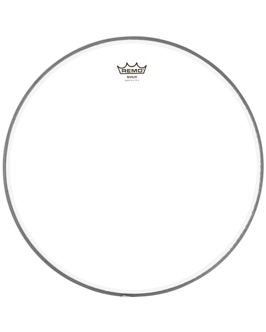 Image 1 of Remo Clear Banjo Head, 11 1/8 Inch Diameter, Medium Crown (7/16 Inch) - SKU# B1102-M-CLR : Product Type Accessories & Parts : Elderly Instruments