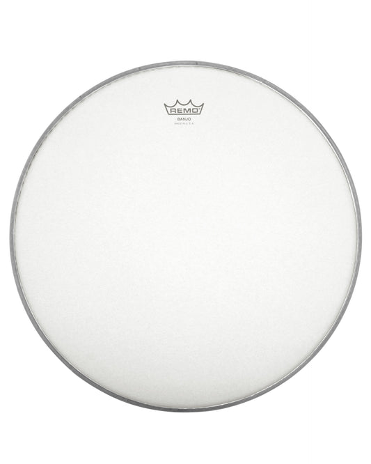 Image 1 of Remo Frosted Top Banjo Head, 10 1/16 Inch Diameter, High Crown (1/2 Inch) - SKU# B1001-H-FRT : Product Type Accessories & Parts : Elderly Instruments