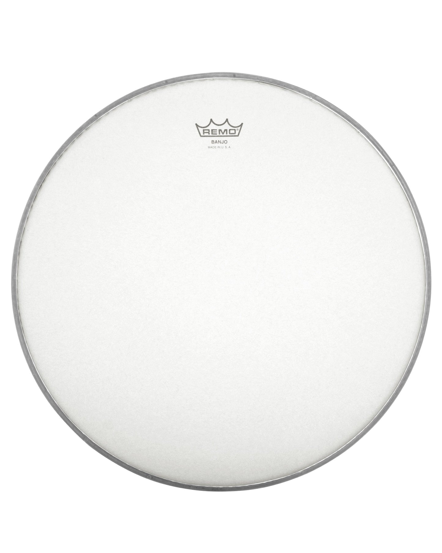 Image 1 of Remo Frosted Top Banjo Head, 10 3/4 Inch Diameter, Low Crown (3/8 Inch) - SKU# B1012-L-FRT : Product Type Accessories & Parts : Elderly Instruments