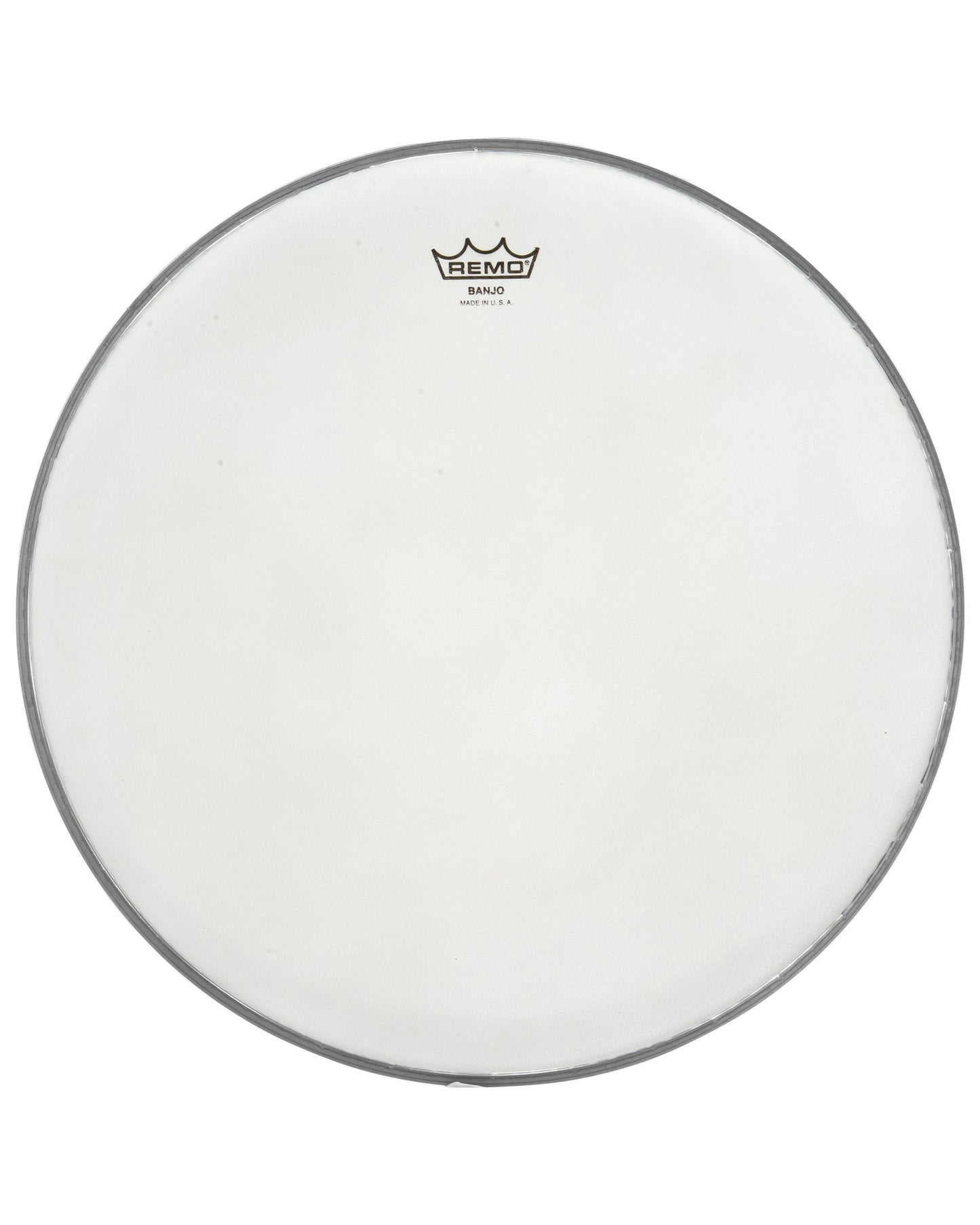 Image 1 of Remo Frosted Bottom Banjo Head, 10 15/16 Inch Diameter, High Crown (1/2 Inch) - SKU# B1015-H-FRB : Product Type Accessories & Parts : Elderly Instruments