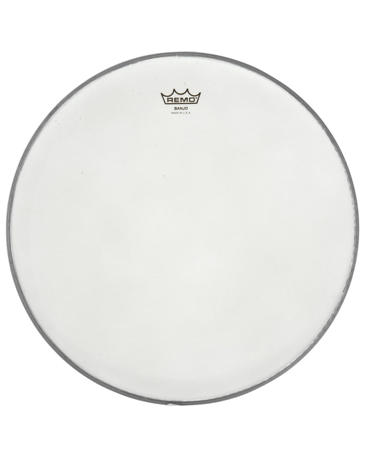 Image 1 of Remo Frosted Bottom Banjo Head, 10 1/2 Inch Diameter, High Crown (1/2 Inch) - SKU# B1008-H-FRB : Product Type Accessories & Parts : Elderly Instruments