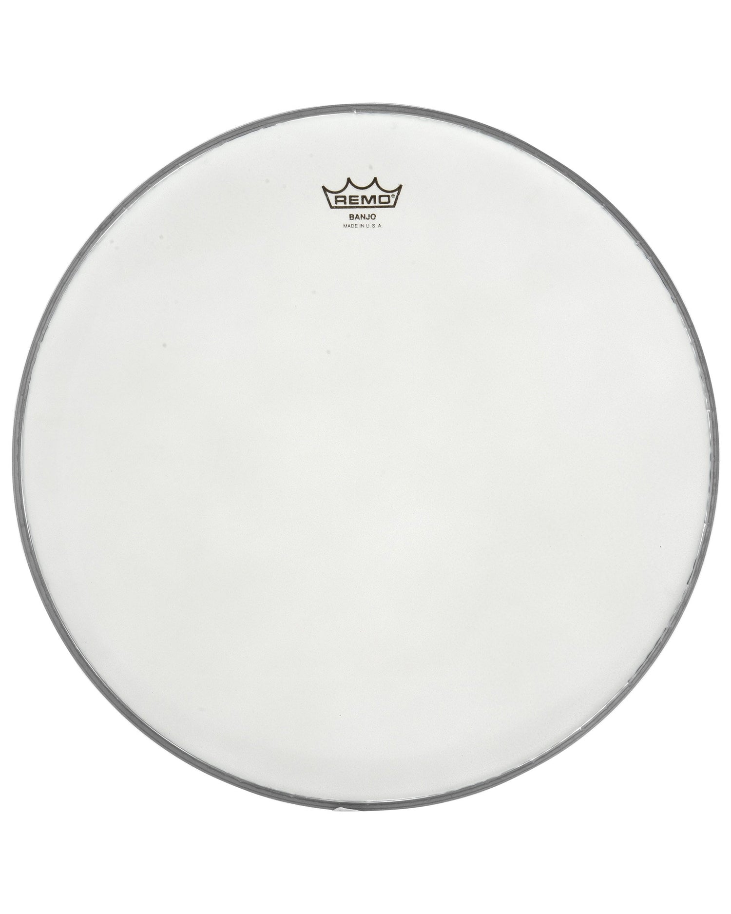 Image 1 of Remo Frosted Bottom Banjo Head, 11 7/8 Inch Diameter, Low Crown (3/8 Inch) - - SKU# B1114-L-FRB : Product Type Accessories & Parts : Elderly Instruments