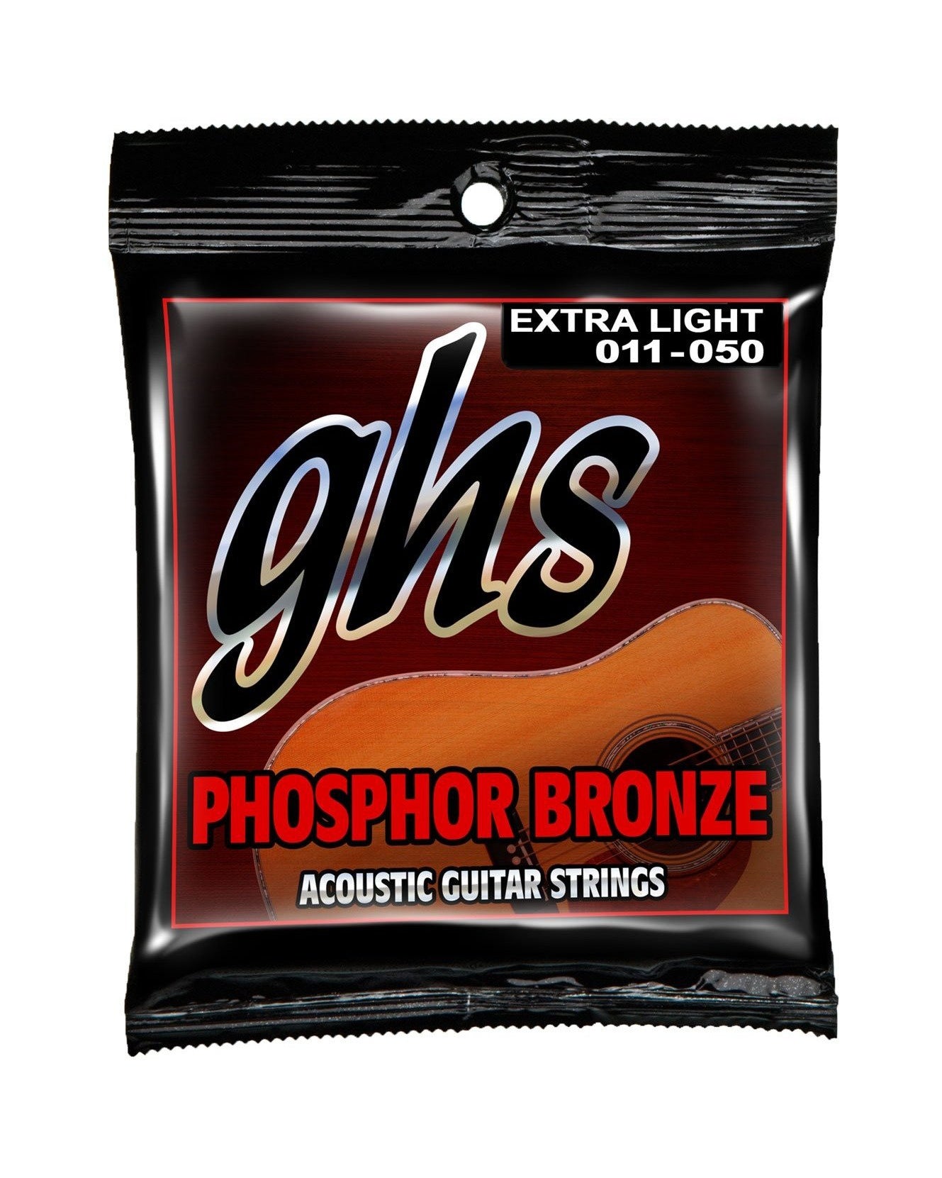 Image 2 of GHS S315 Phosphor Bronze Extra Light Gauge Acoustic Guitar Strings - SKU# S315 : Product Type Strings : Elderly Instruments