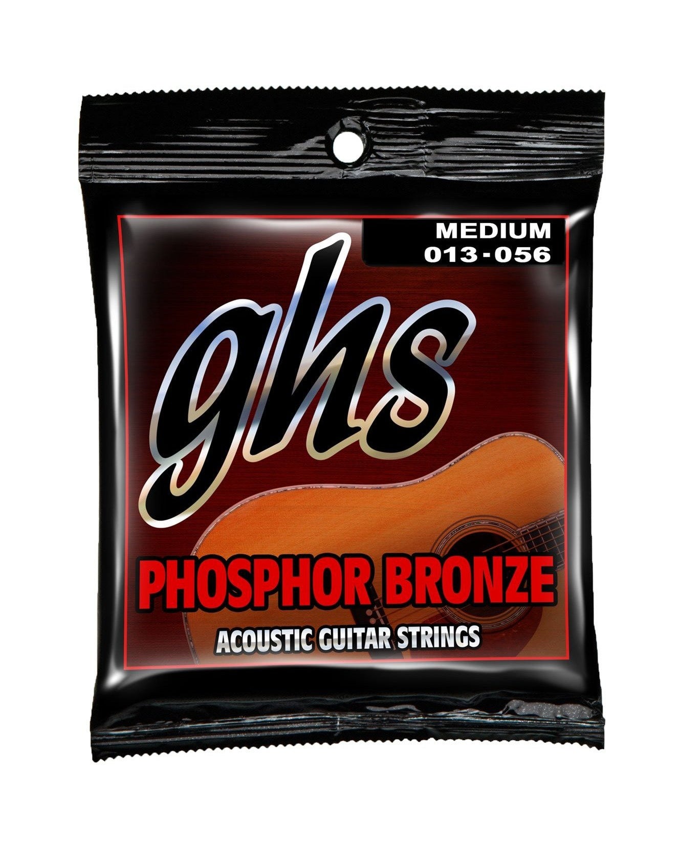 Image 2 of GHS S335 Phosphor Bronze Medium Gauge Acoustic Guitar Strings - SKU# S335 : Product Type Strings : Elderly Instruments