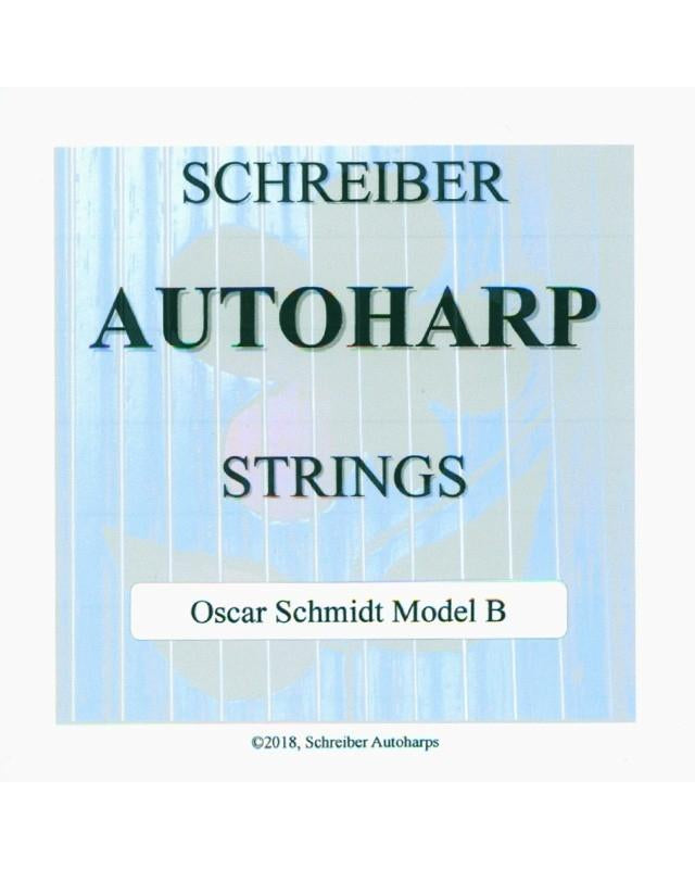 Schreiber Oscar Schmidt Model B Autoharp String Set Elderly Instruments