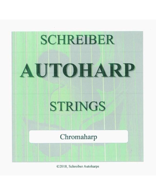Front of Schreiber Chromaharp String Set
