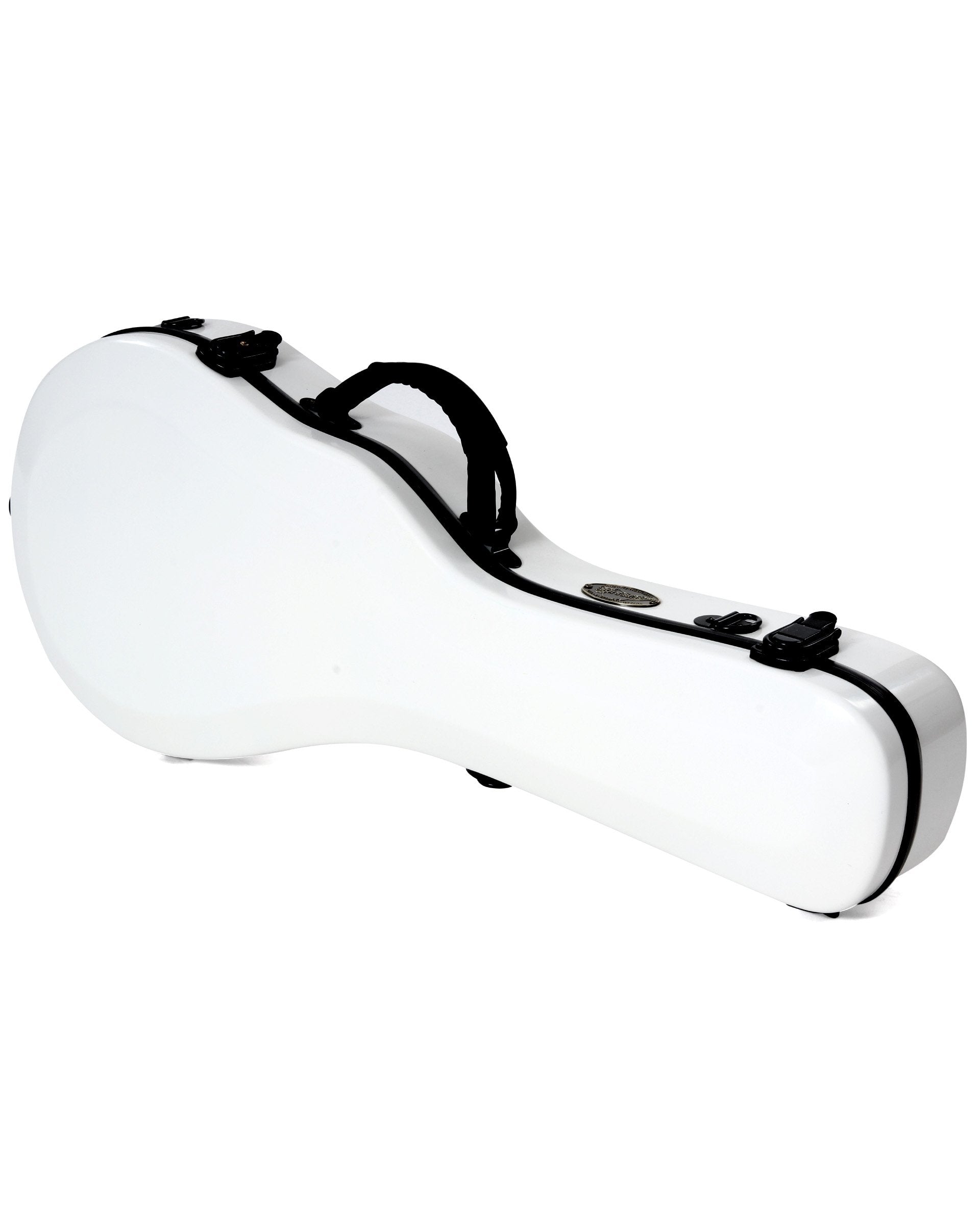 Image 1 of Superior Deluxe Fiberglass F-Mandolin Case - SKU# SFMC1-WHITE : Product Type Accessories & Parts : Elderly Instruments