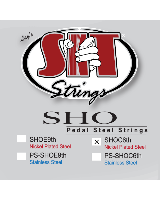 Image 1 of SIT Sho-C6TH Power Wound 10-String Pedal Steel Set - SKU# SHOC6 : Product Type Strings : Elderly Instruments