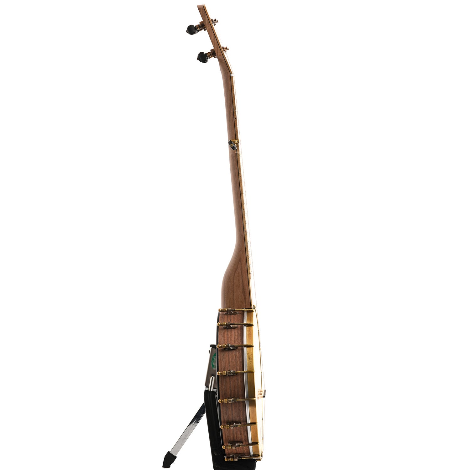 Image 13 of Pisgah Banjo Co. 12" Walnut Dobson Openback Banjo, Short Scale - SKU# PDOB-WSRT : Product Type Open Back Banjos : Elderly Instruments