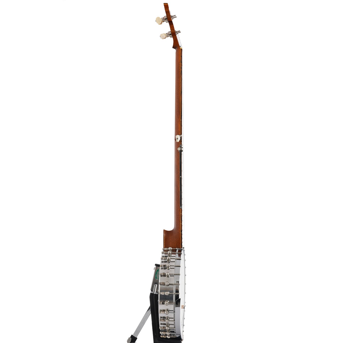 Side of Ode Model 33 Extra Longneck Banjo